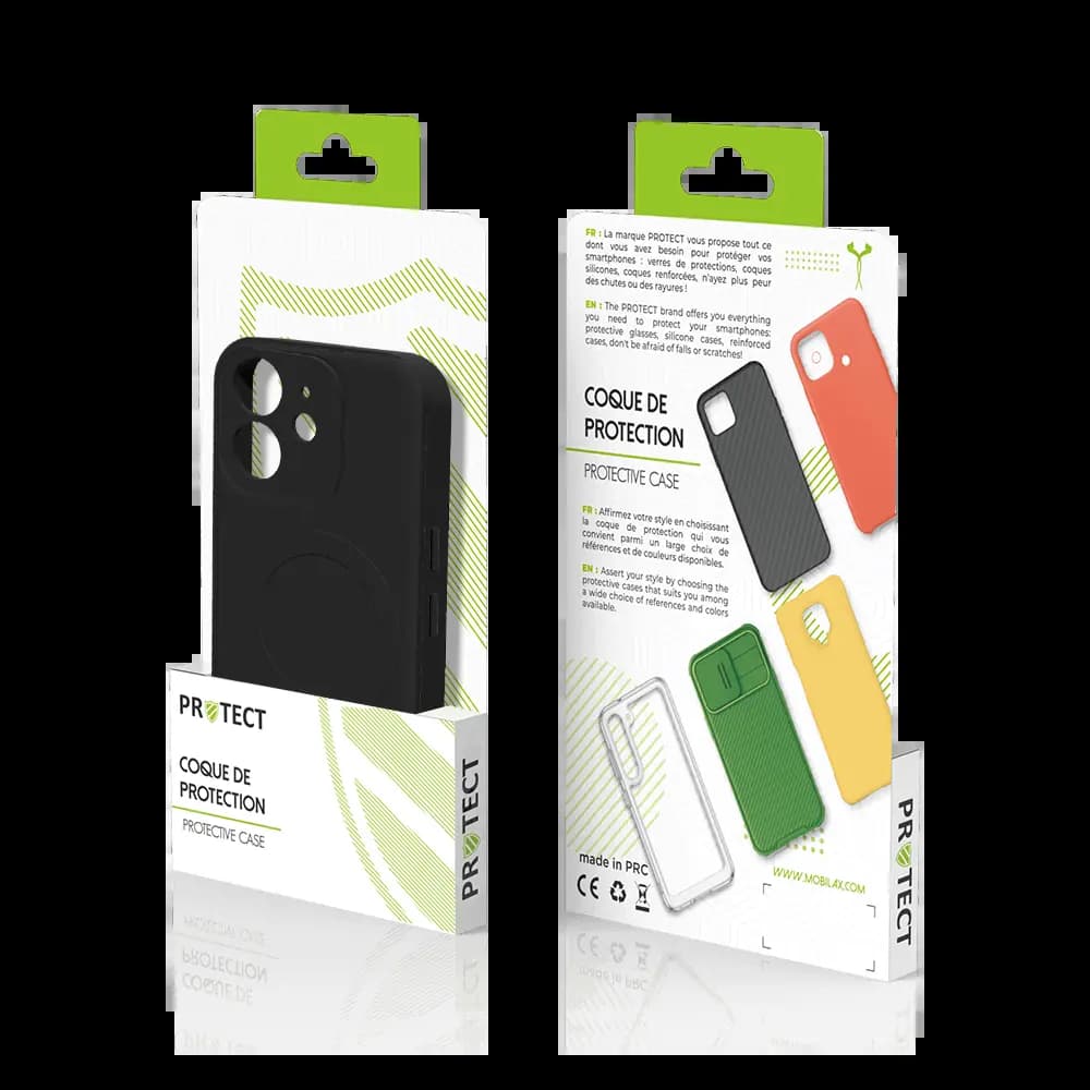 Coque de Protection PROTECT pour Apple iPhone 12 MagSafe Noir