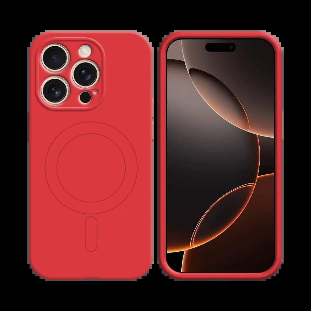 Coque de Protection PROTECT pour Apple iPhone 16 Pro MagSafe Rouge