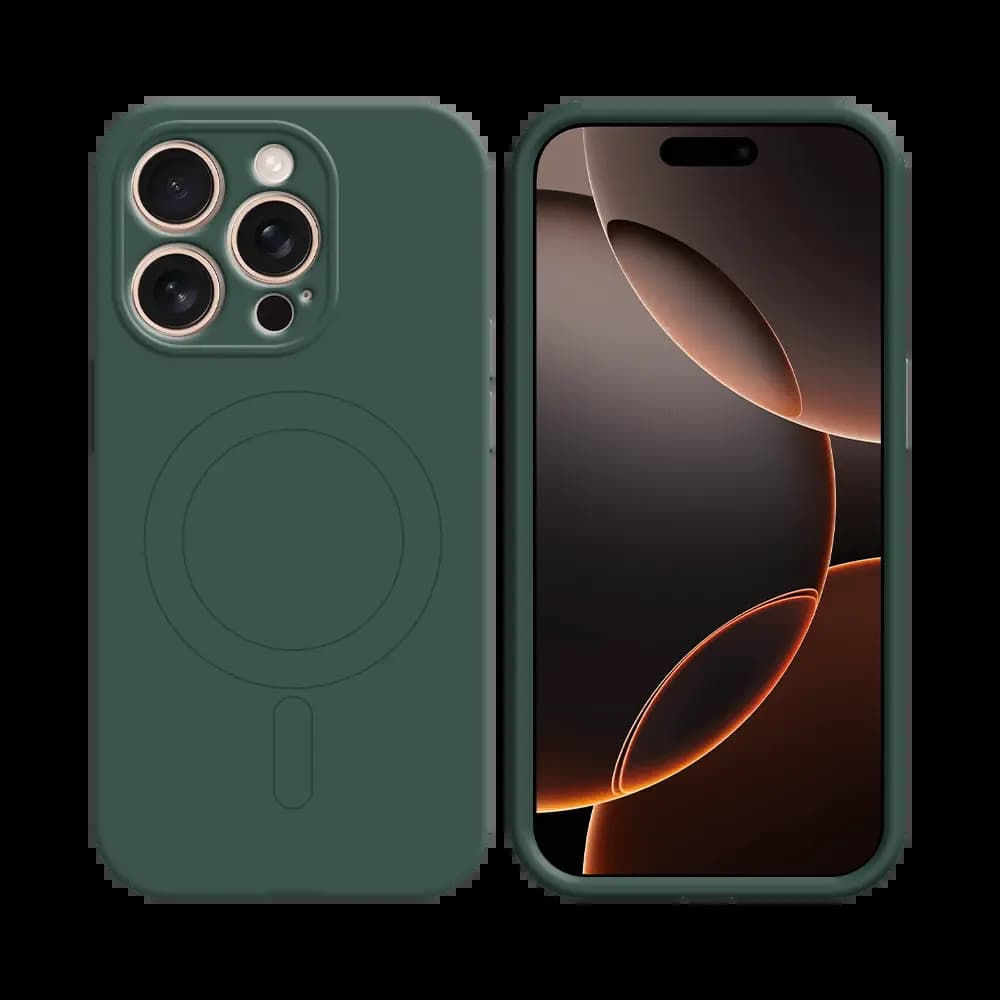 Coque de Protection PROTECT pour Apple iPhone 16 Pro Max MagSafe Vert Foncé