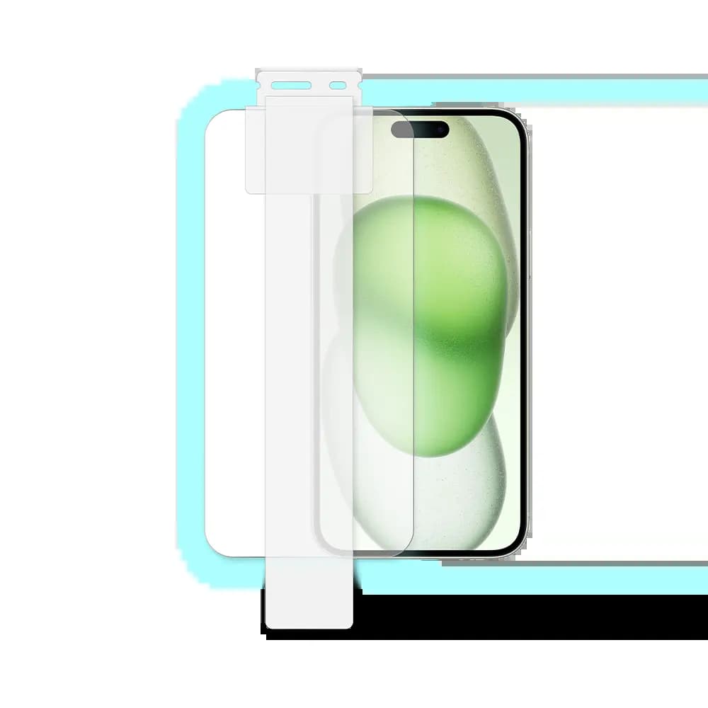 Verre Trempé (x2) avec Applicateur Installation Facile PROTECT pour Apple iPhone 15 Plus/iPhone 16 Plus