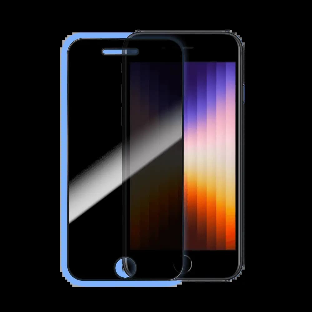 Verre Trempé PRIVACY PROTECT pour Apple iPhone 6/iPhone 6S/iPhone 7/iPhone 8/iPhone SE (2nd Gen)/iPhone SE (3e Gen) Transparent