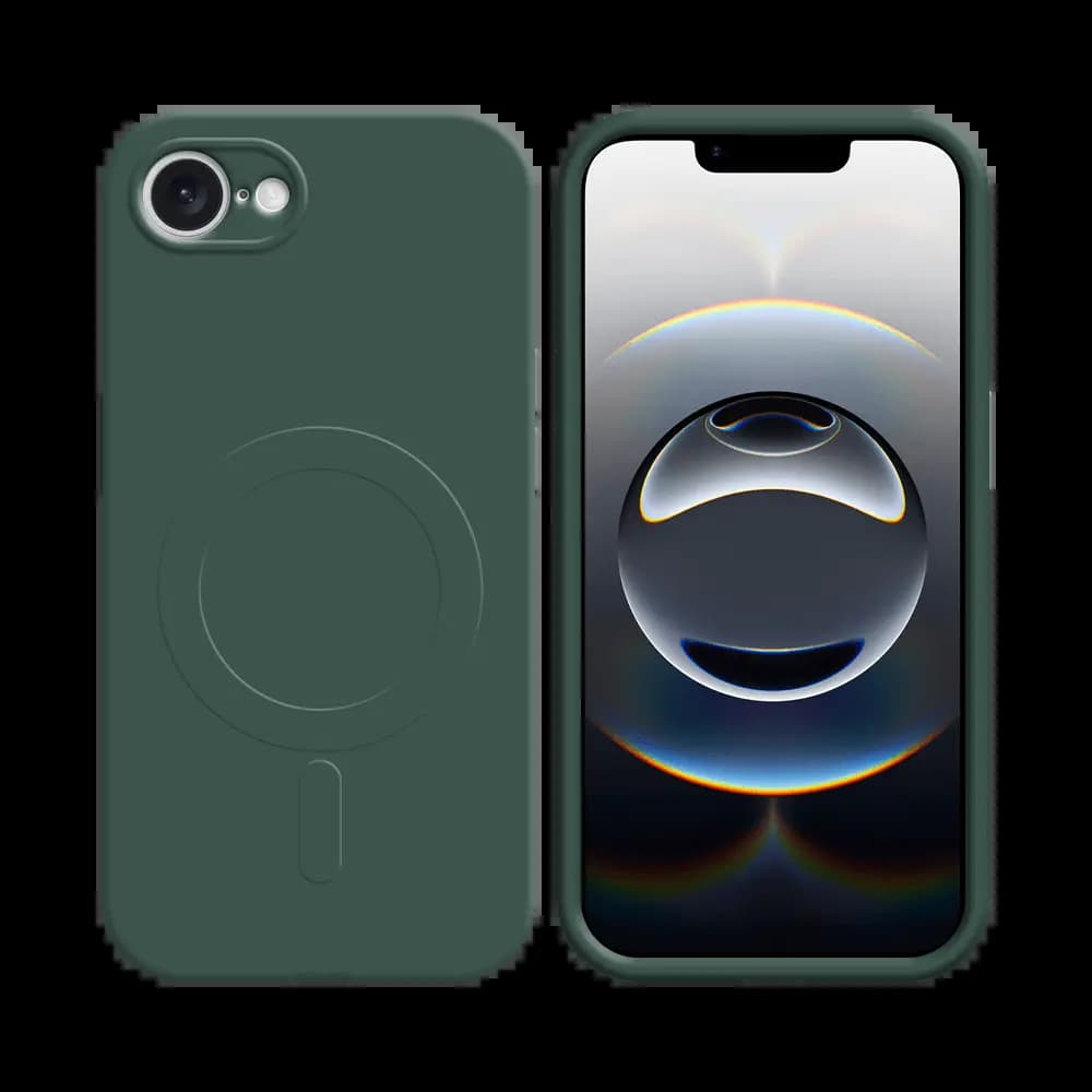 Coque de Protection PROTECT pour Apple iPhone 16e MagSafe Vert Foncé