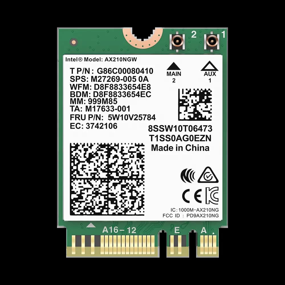 Carte WiFi PCI-E Comfast + Bluetooth (5374 Mbps)