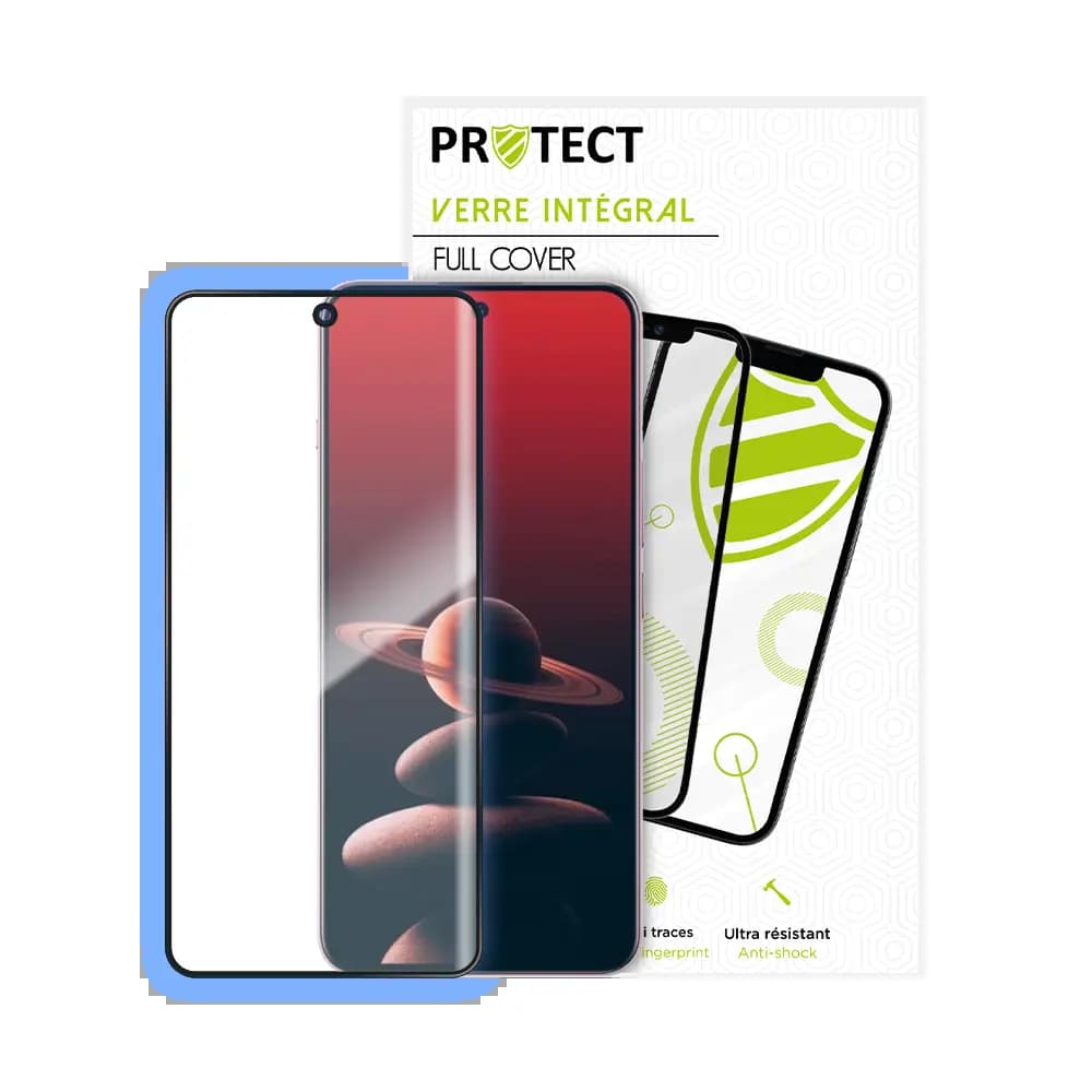 Verre trempé intégral 5D 9H – protection écran OnePlus 13R 5G – PROTECT Noir