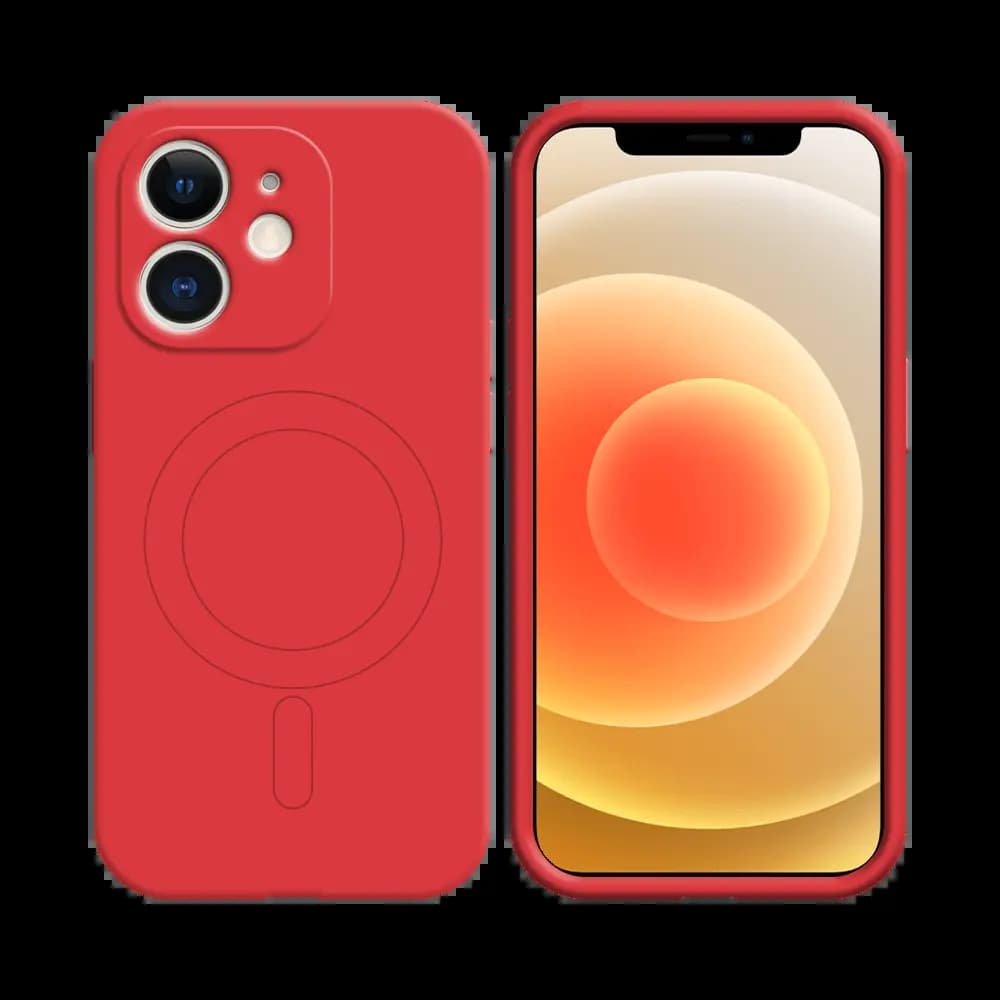 Coque de Protection PROTECT pour Apple iPhone 12 MagSafe Rouge