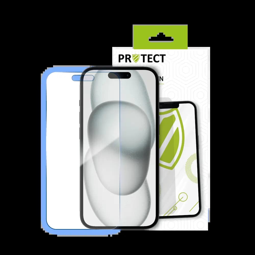 Verre Trempé Classique PROTECT pour Apple iPhone 15 Plus Transparent