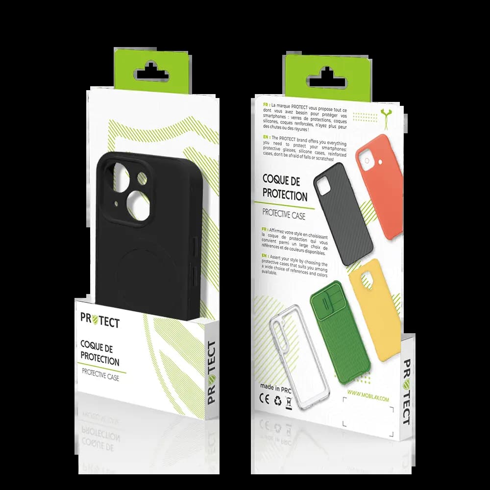 Coque de Protection PROTECT pour Apple iPhone 15 MagSafe Noir