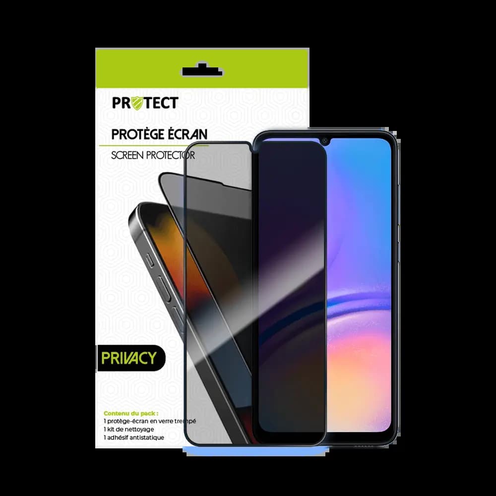 Verre Trempé PRIVACY PROTECT pour Samsung Galaxy A05 Transparent