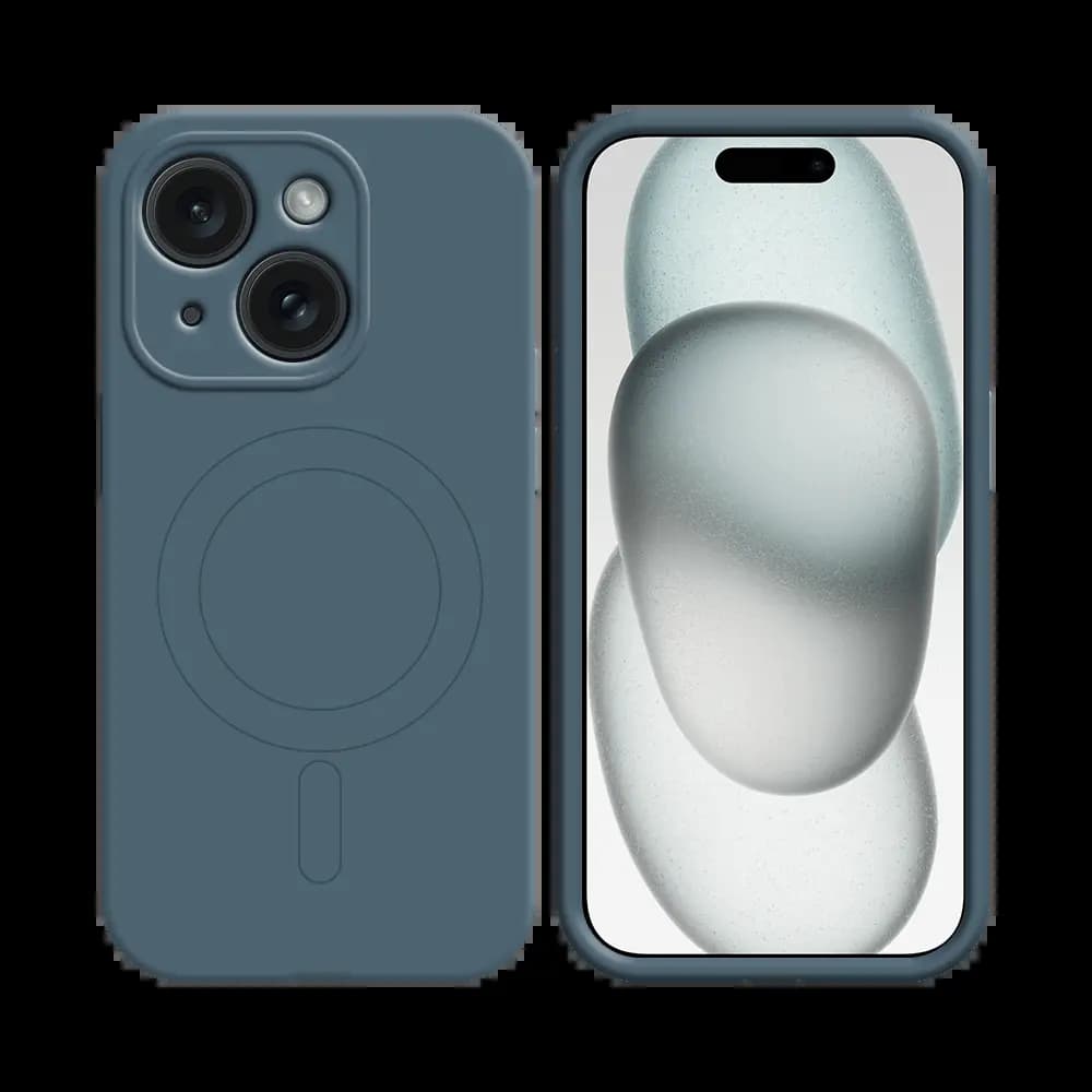 Coque de Protection PROTECT pour Apple iPhone 15 MagSafe Bleu