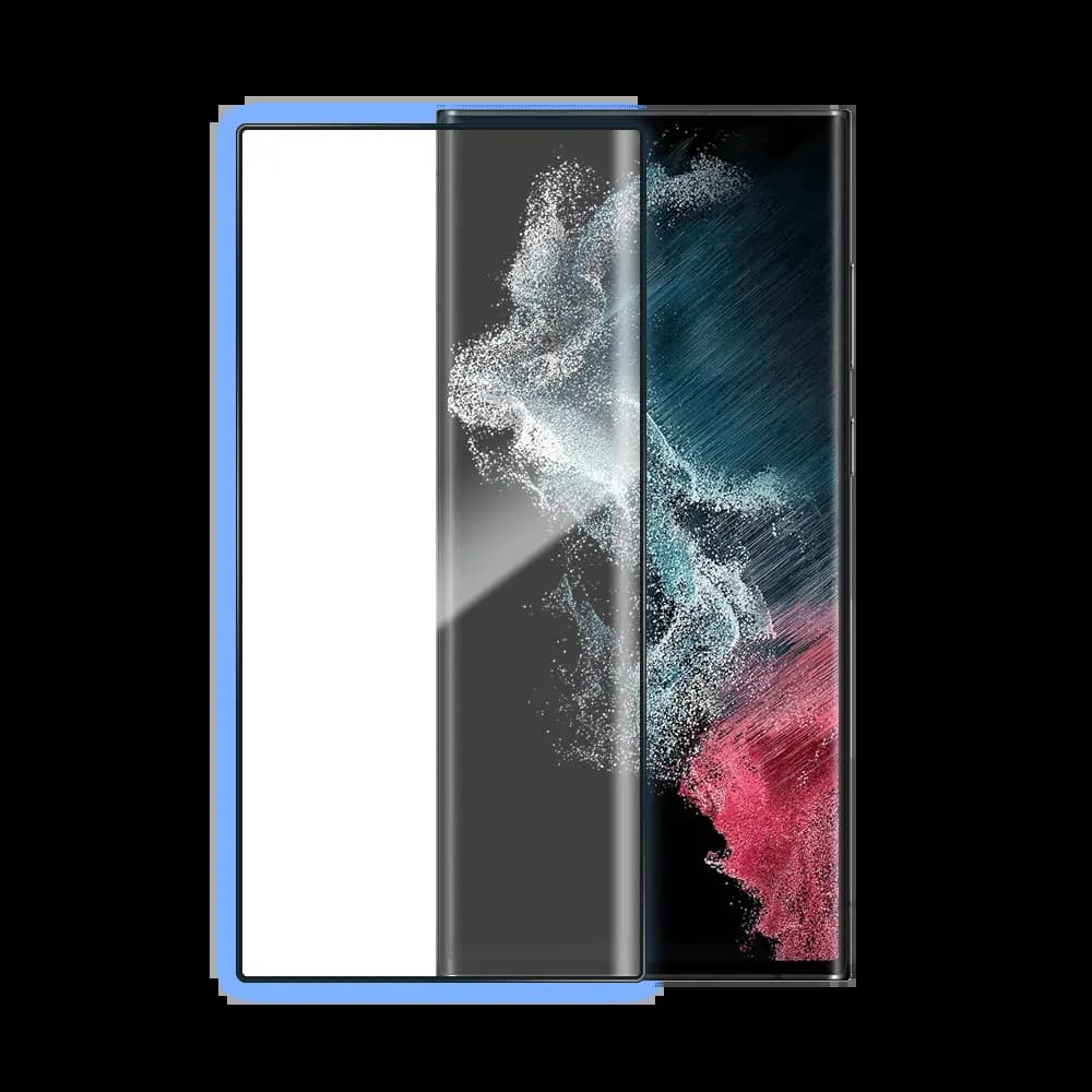 Verre Trempé HD PROTECT pour Samsung Galaxy S22 Ultra Transparent