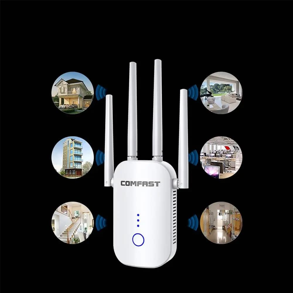 Répéteur Wifi Comfast (1200 Mbps)