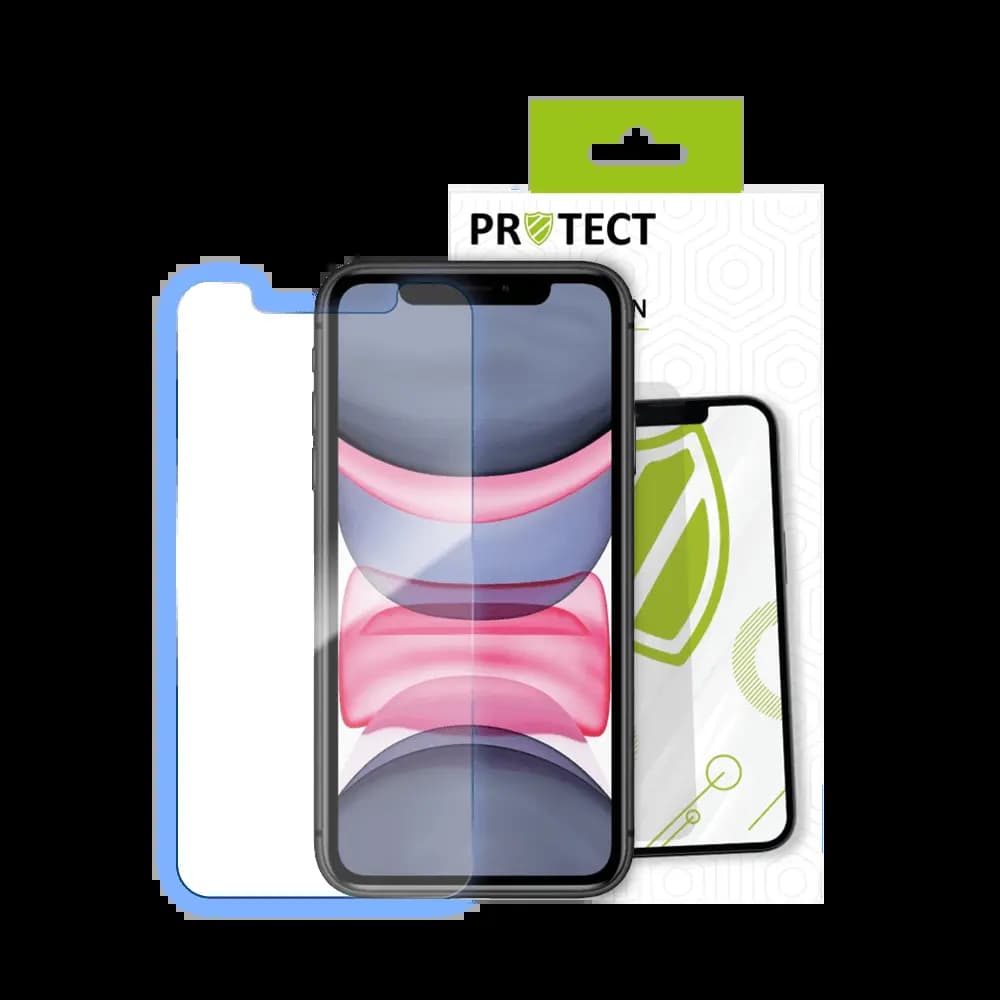 Verre Trempé Classique PROTECT pour Apple iPhone 11 & iPhone XR Transparent