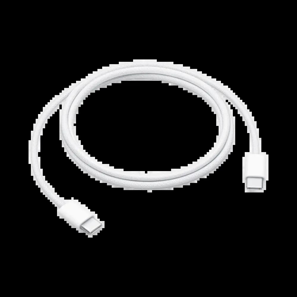 Câble Data Type-C vers Type-C Apple 60W (1m) Blanc