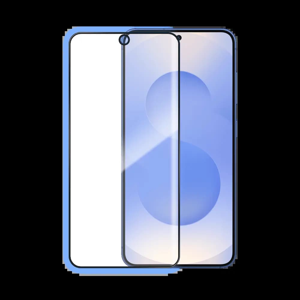 Verre trempé intégral 5D 9H – protection écran Samsung Galaxy S25 – PROTECT Noir