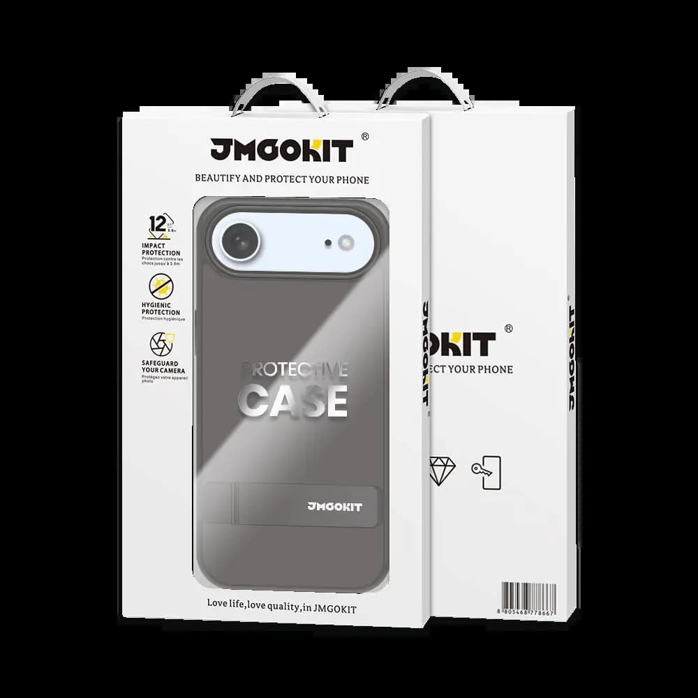 Coque de Protection Metal Bracket JMGOKIT pour Apple iPhone Air Noir