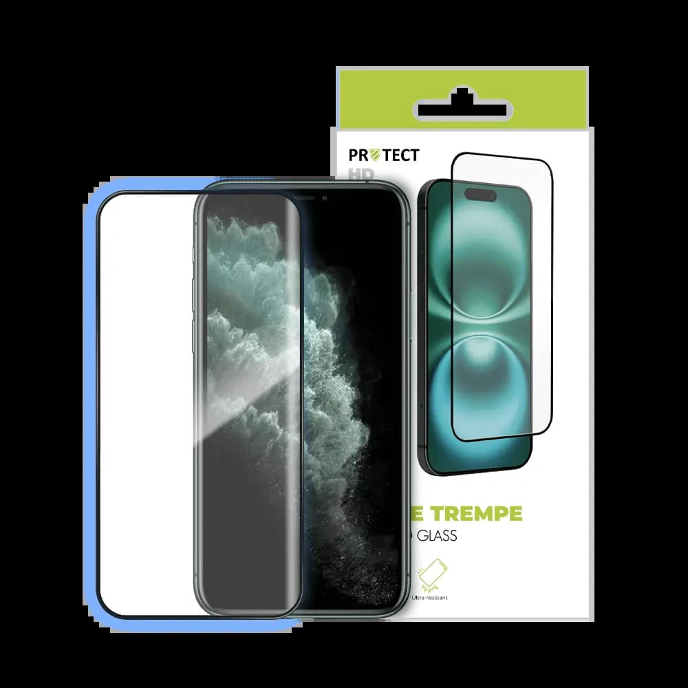 Verre Trempé HD PROTECT pour Apple iPhone 11 Pro Max & iPhone XS Max Transparent