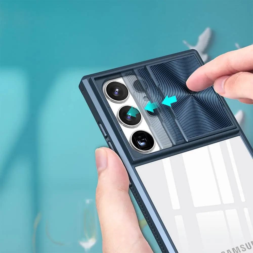 Coque de Protection PROTECT pour Samsung Galaxy S25 Ultra Bleu Marine