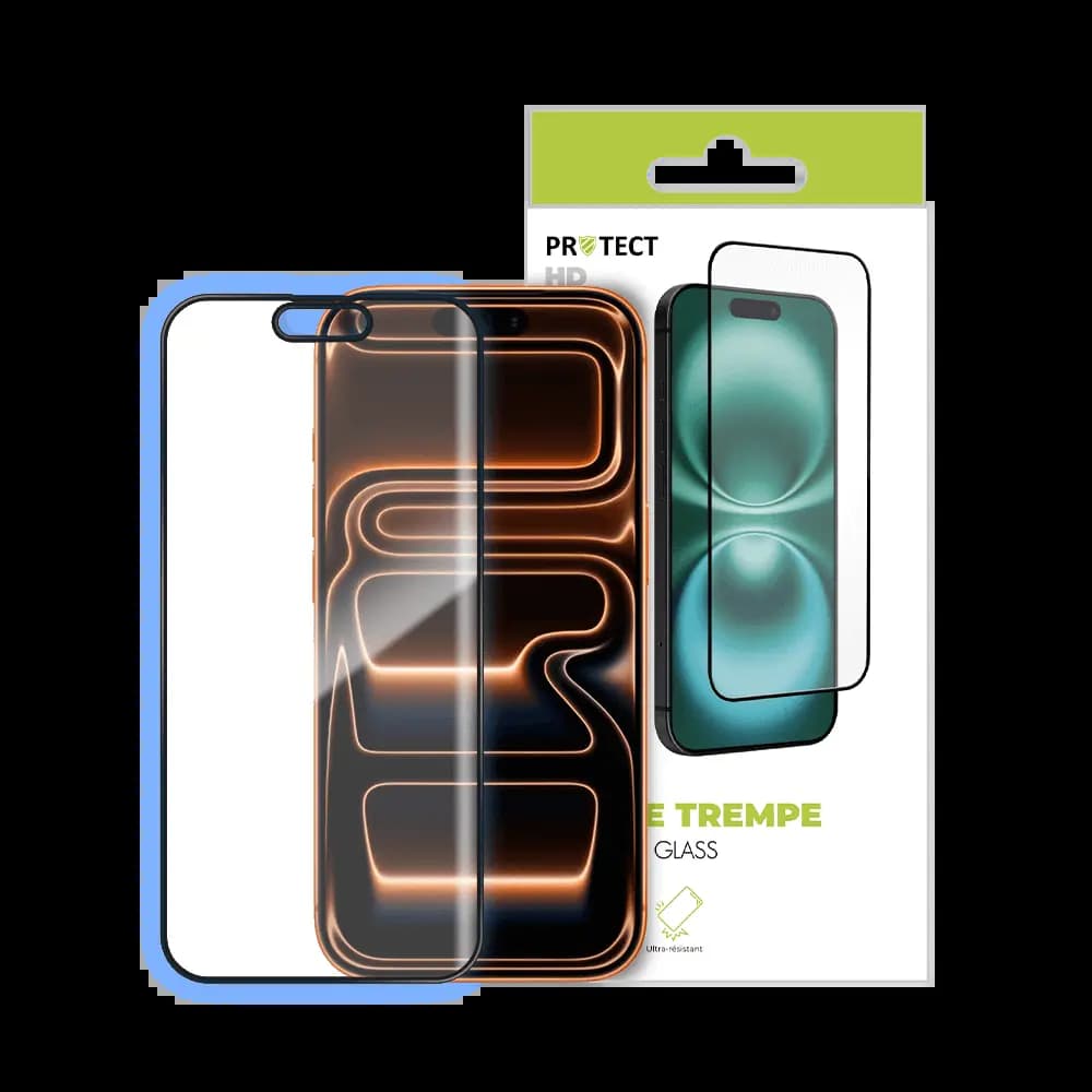 Verre Trempé HD PROTECT pour Apple iPhone 17 Pro Transparent