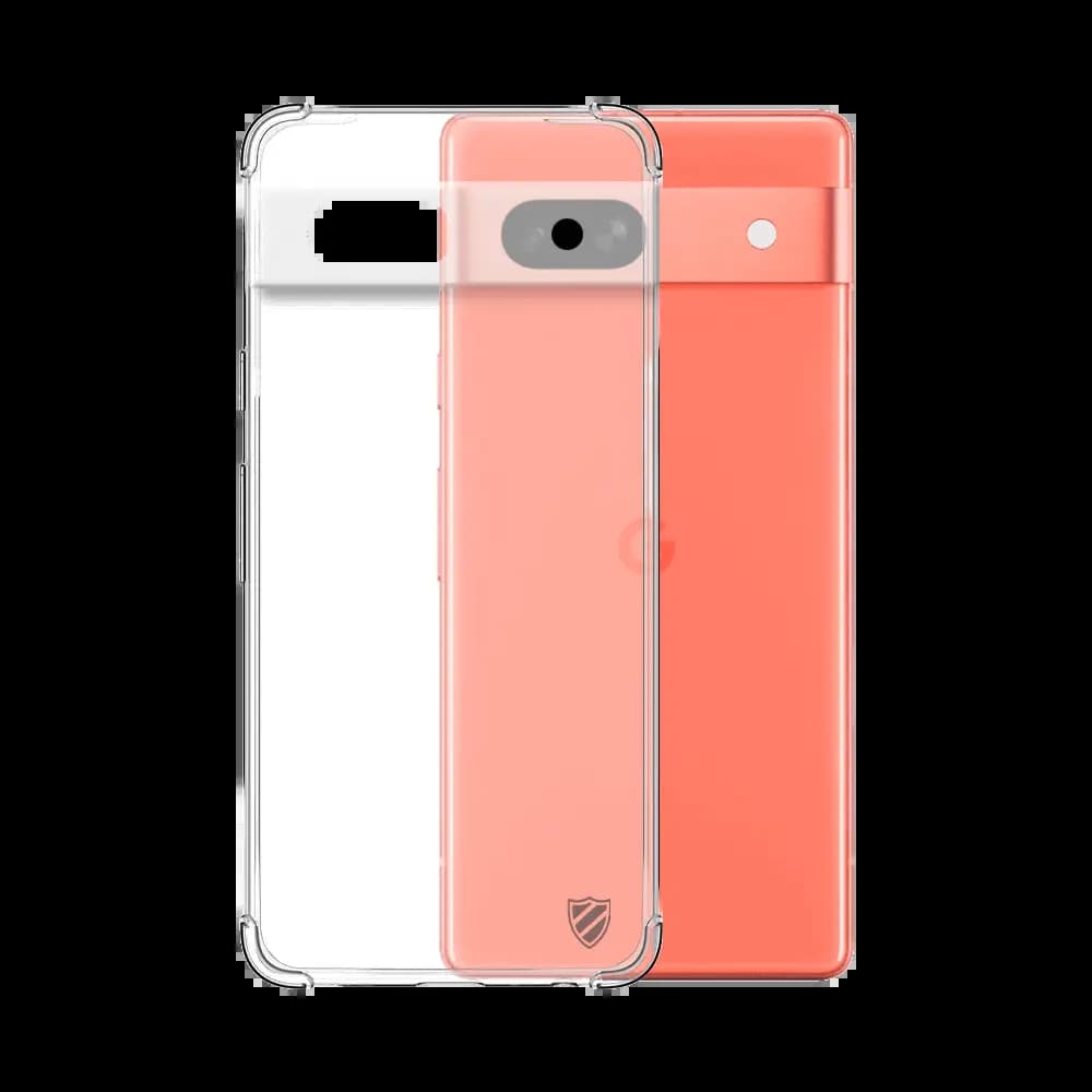 Coque antichoc renforcée transparente – Google Pixel 7a – silicone PROTECT