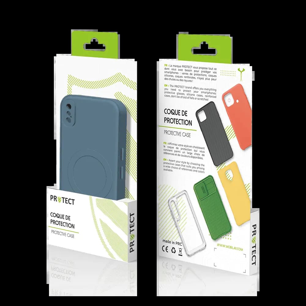 Coque de Protection PROTECT pour Apple iPhone XS Max MagSafe Bleu