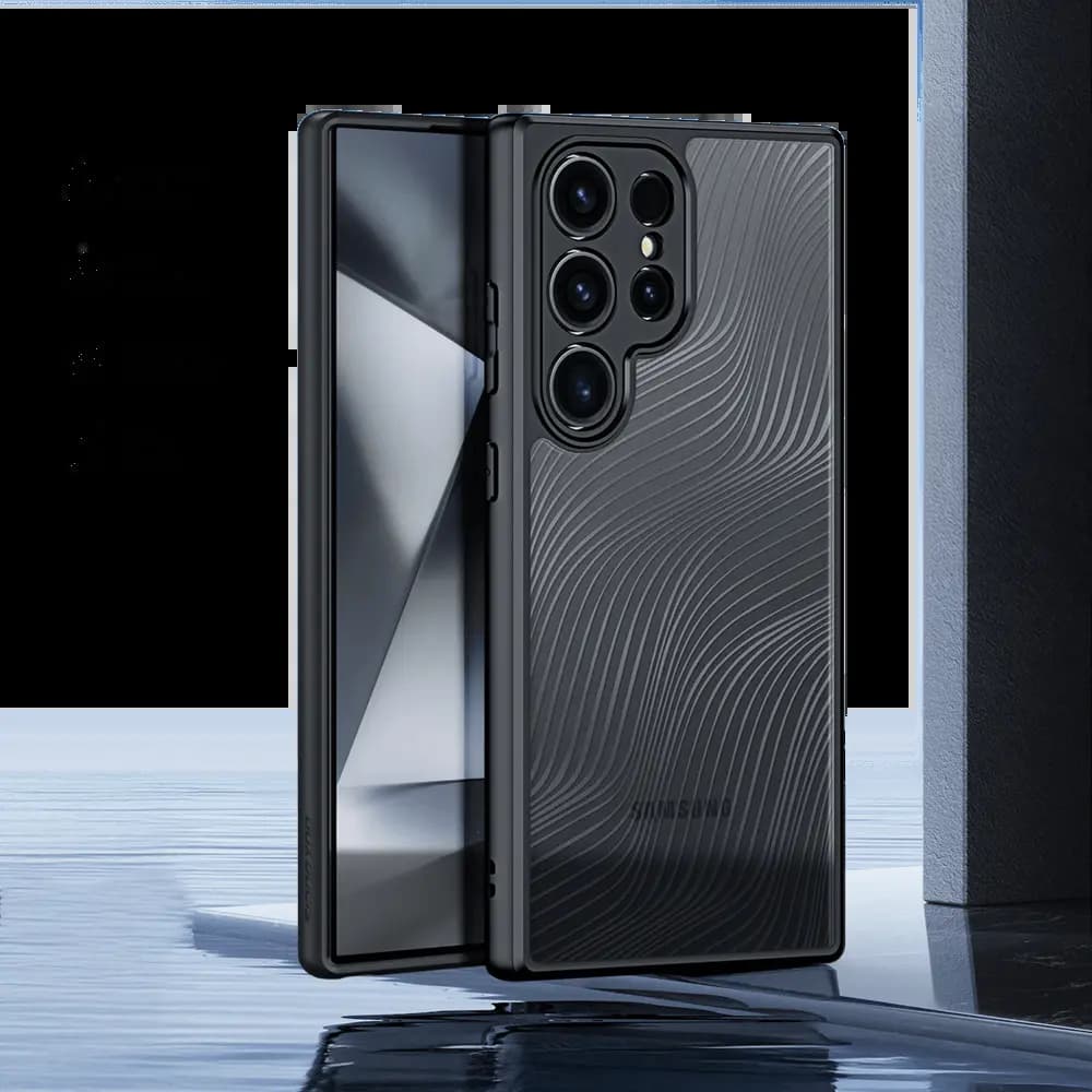 Coque de Protection Dux Ducis pour Samsung Galaxy S24 Ultra 5G (with Magnetic Stand) Magsafe Noir