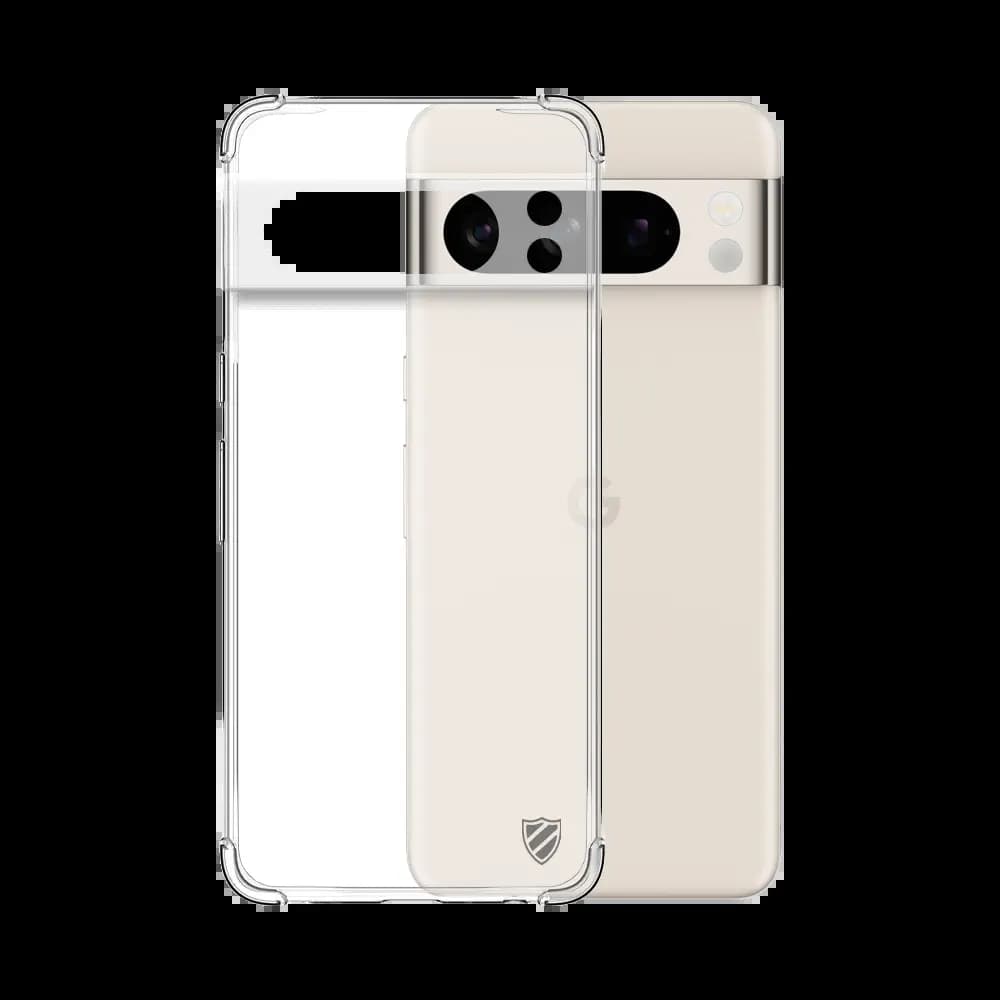 Coque antichoc renforcée transparente – Google Pixel 8 Pro – silicone PROTECT