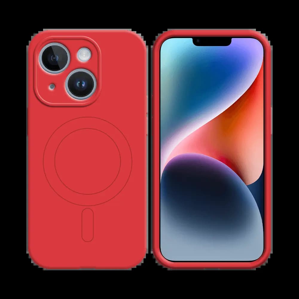 Coque de Protection PROTECT pour Apple iPhone 14 MagSafe Rouge