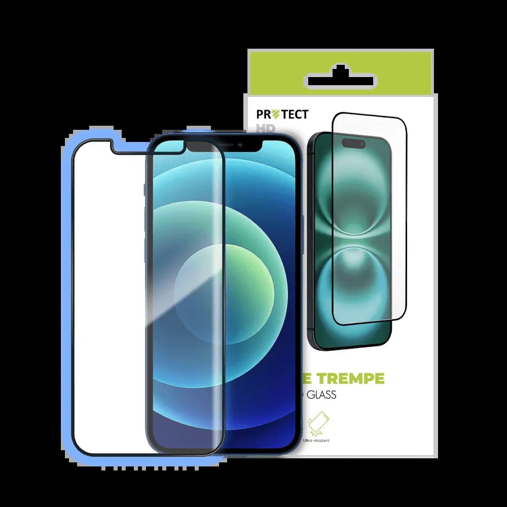 Verre Trempé HD PROTECT pour Apple iPhone 12 Mini Transparent