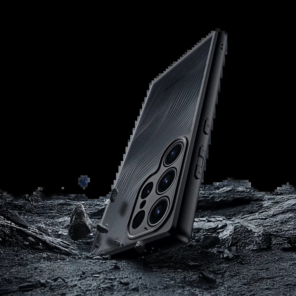 Coque de Protection Dux Ducis pour Samsung Galaxy S24 Ultra 5G (with Magnetic Stand) Magsafe Noir