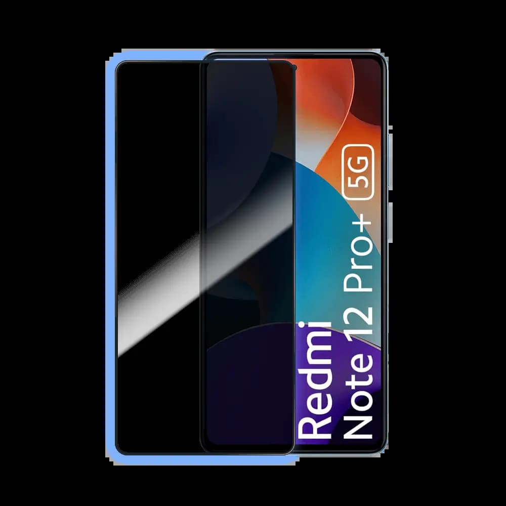 Verre Trempé PRIVACY PROTECT pour Xiaomi Redmi Note 12 Pro+ 5G Transparent
