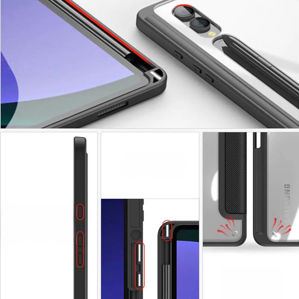 Housse de Protection Dux Ducis pour Samsung Galaxy Tab S9 Ultra Wi-Fi & Galaxy Tab S9 Ultra 5G Bleu