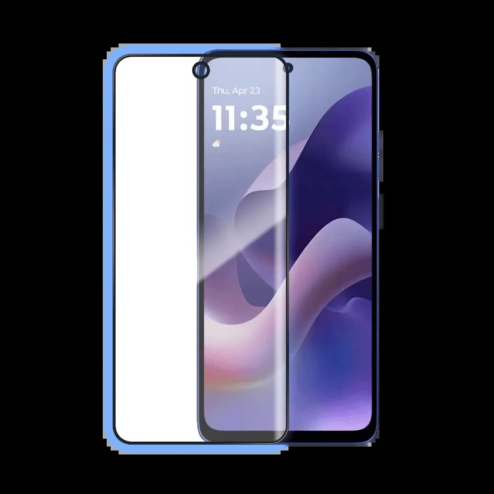 Verre trempé intégral 5D 9H – protection écran Motorola Moto G56 5G – PROTECT Noir