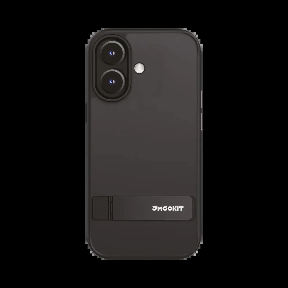 Coque de Protection Metal Bracket JMGOKIT pour Apple iPhone 17 Noir