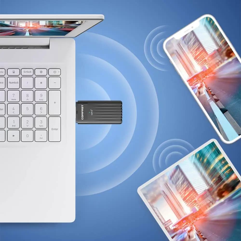 Clé Wifi Comfast Wifi 6 (3000 Mbps)