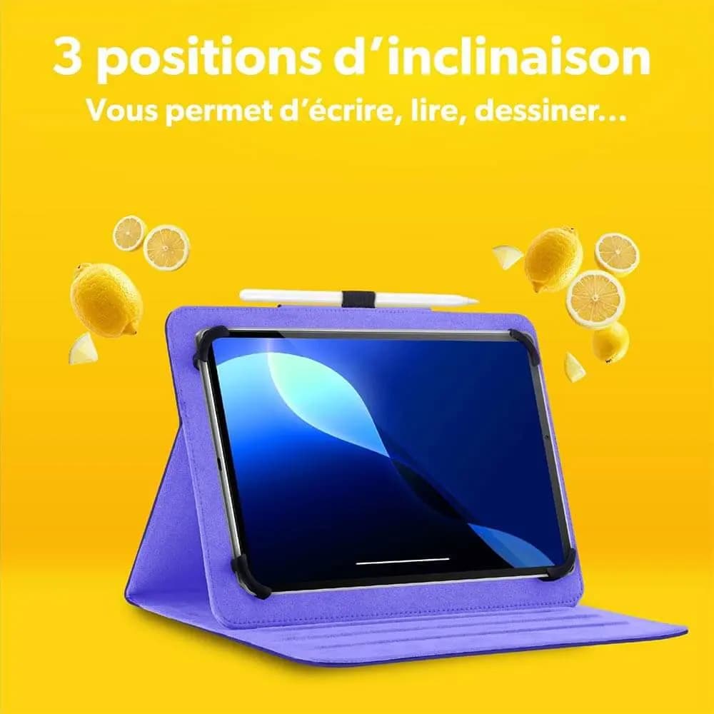 Housse de Protection Universelle pour Tablette T'nb EXCLUSIV LEMON 10,4" Bleu - Vue 2
