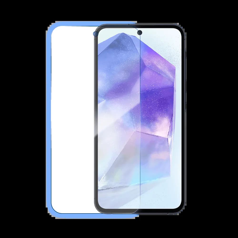 Verre Trempé Classique PROTECT pour Samsung Galaxy A55 5G A556 Transparent
