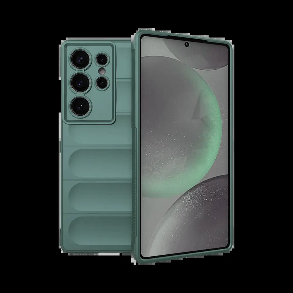 Coque de Protection PROTECT pour Samsung Galaxy S25 Ultra Vert Foncé