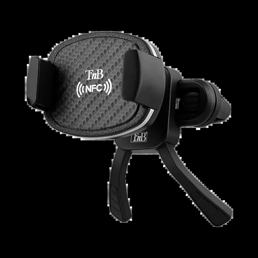 Support Smartphone pour Voiture T'nb avec NFC (Grille d'Aération) Noir