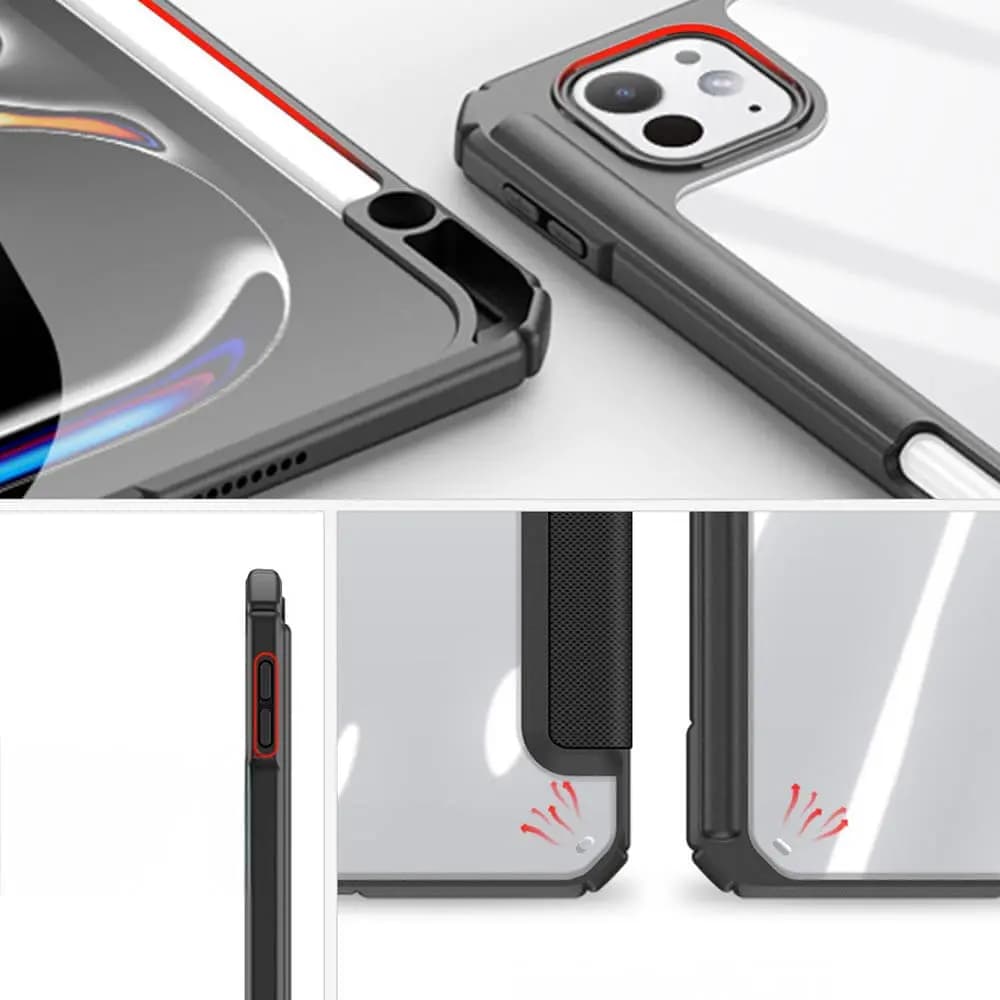 Housse de Protection Dux Ducis pour Apple iPad Pro 11" M4 (5e génération) Noir