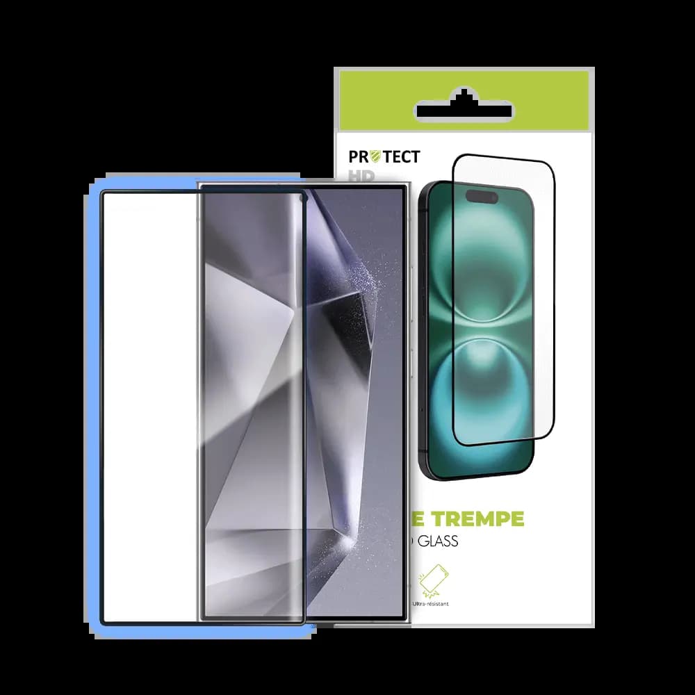 Verre Trempé HD PROTECT pour Samsung Galaxy S24 Ultra 5G Transparent