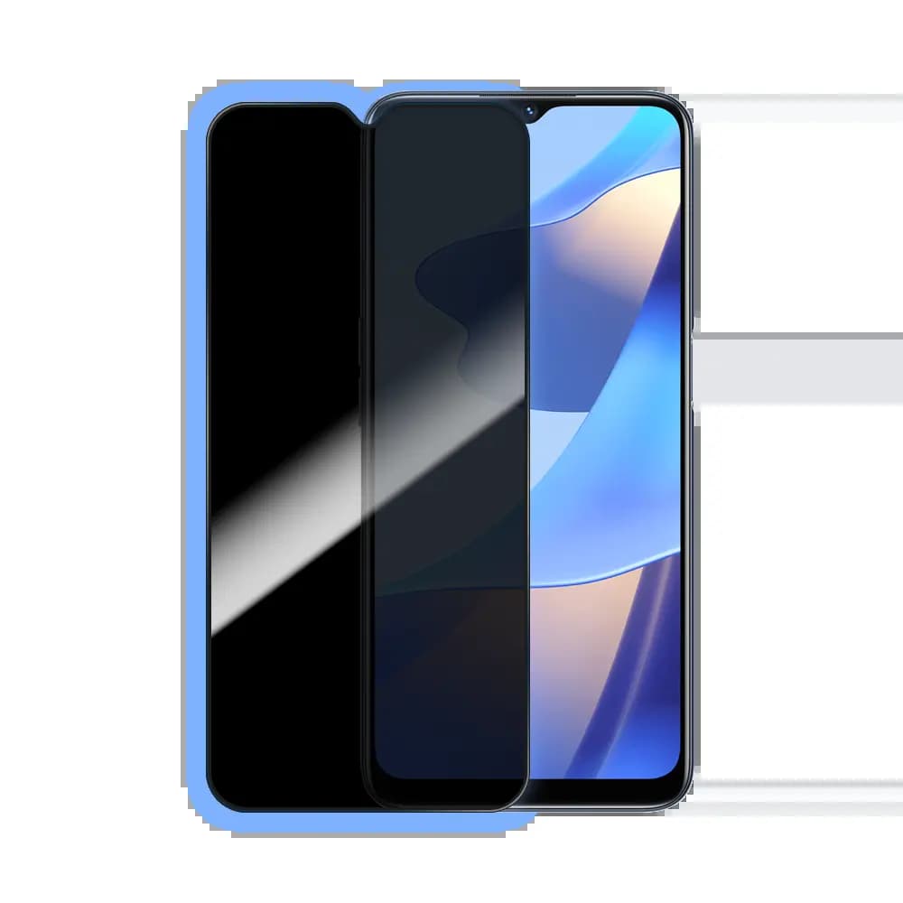 Verre Trempé PRIVACY PROTECT pour OPPO A16 4G/A16s Transparent
