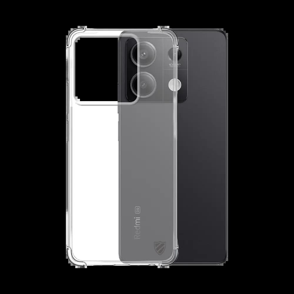 Coque antichoc renforcée transparente – Xiaomi Redmi Note 13 5G – silicone PROTECT