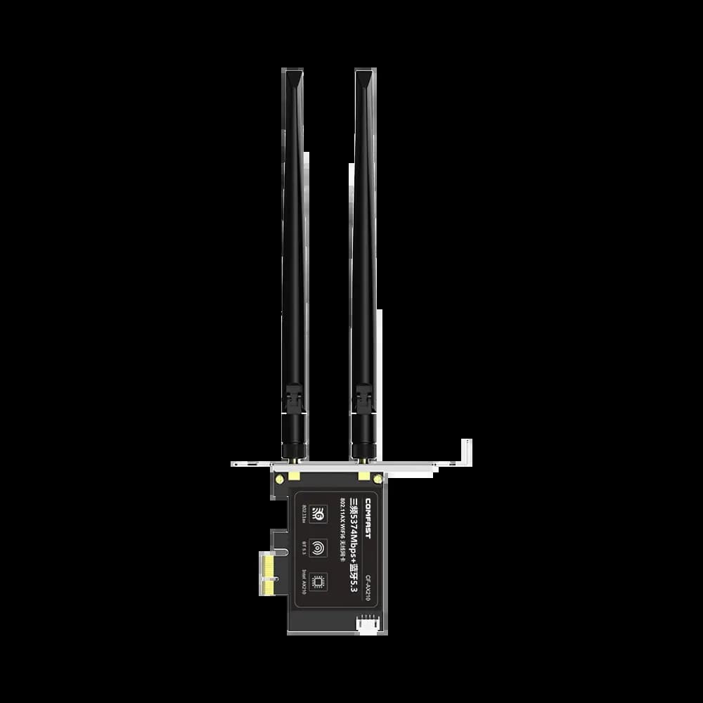 Carte WiFi PCI-E Comfast Wifi 6 + Bluetooth (5374 Mbps)