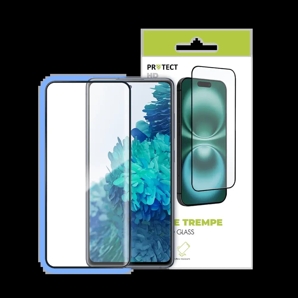 Verre Trempé HD PROTECT pour Samsung Galaxy S20 FE 5G & Galaxy S20 FE 4G Transparent