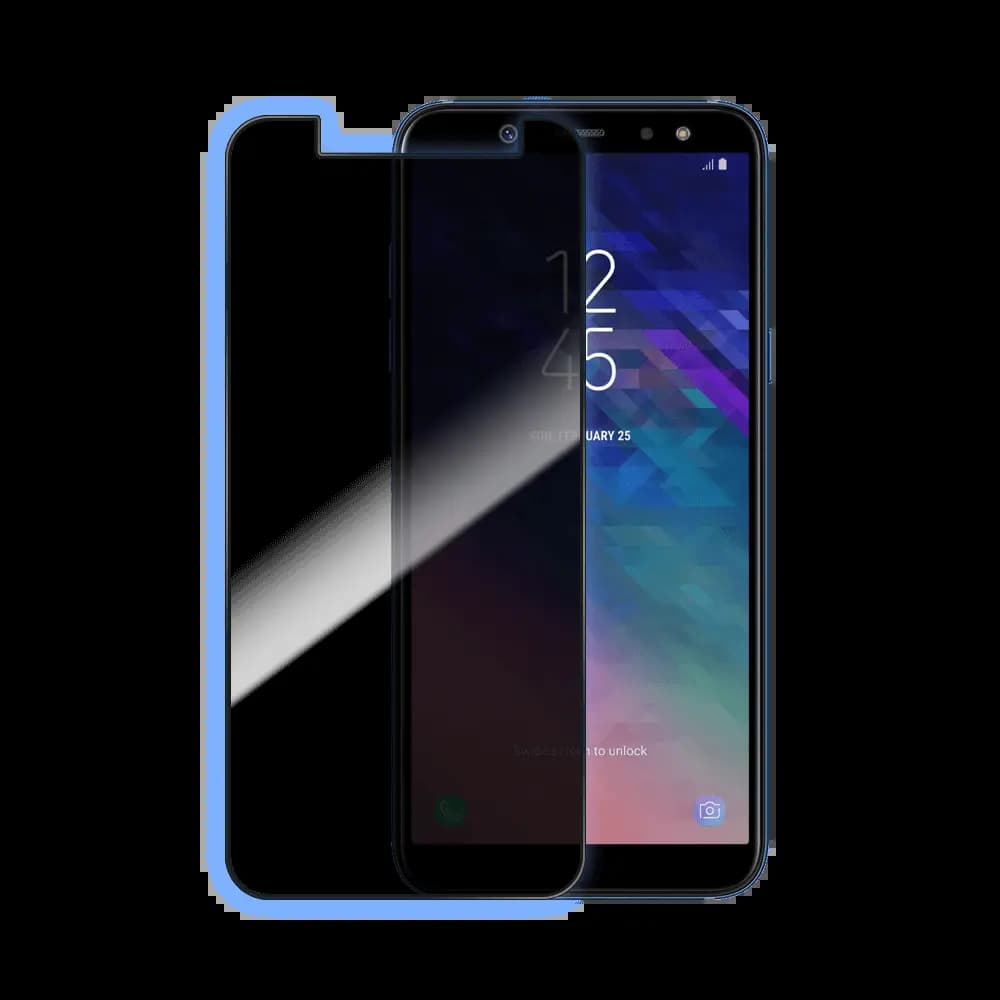 Verre Trempé PRIVACY PROTECT pour Samsung Galaxy A6 2018 Transparent