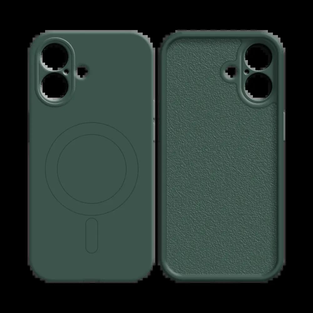 Coque de Protection PROTECT pour Apple iPhone 16 MagSafe Vert Foncé