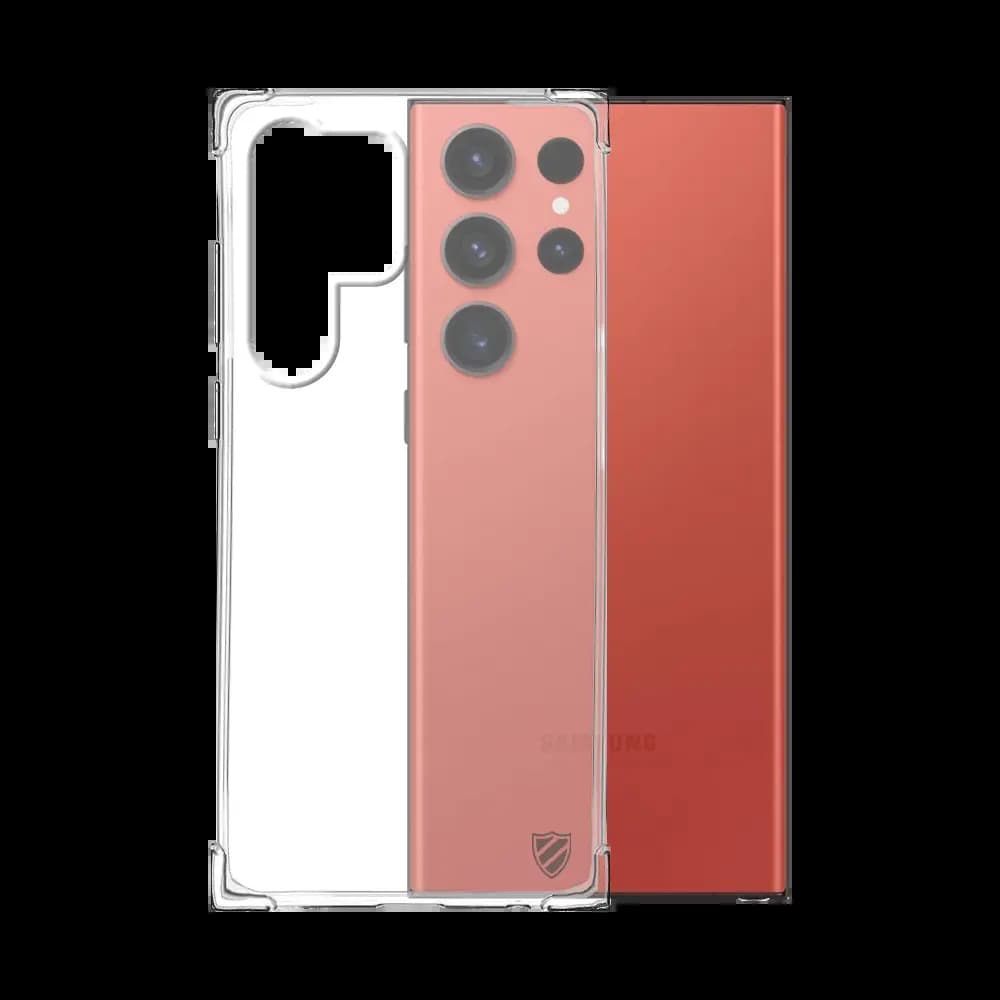 Coque antichoc renforcée transparente – Samsung Galaxy S23 Ultra 5G – silicone PROTECT