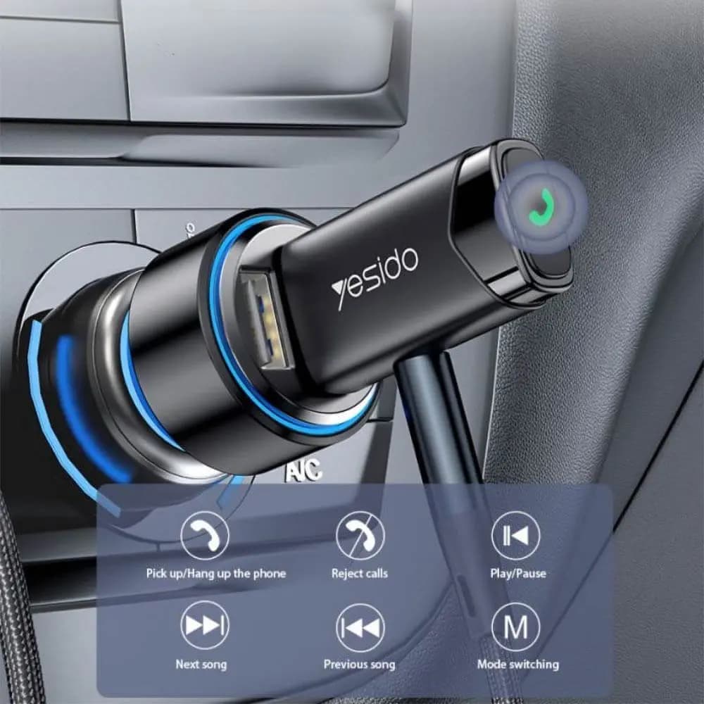 Adaptateur Bluetooth Yesido Noir
