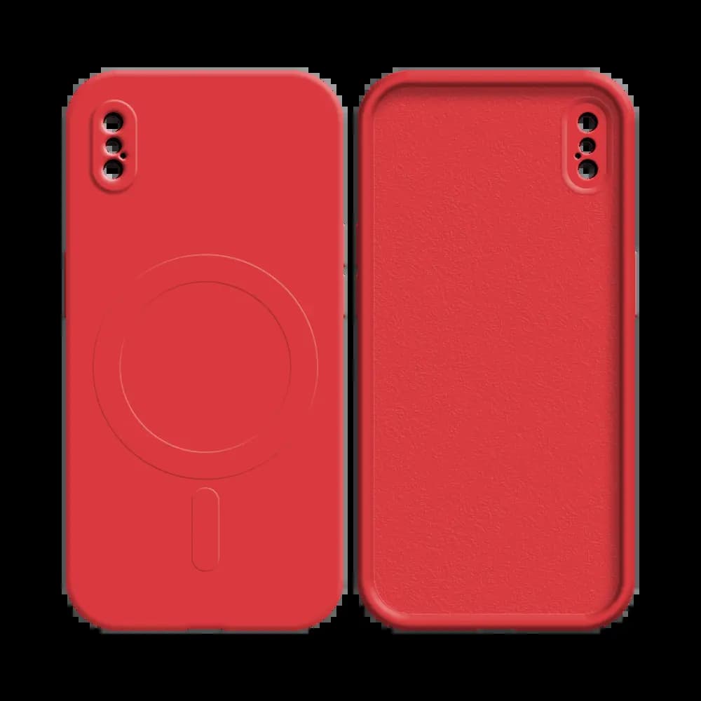 Coque de Protection PROTECT pour Apple iPhone X & iPhone XS MagSafe Rouge