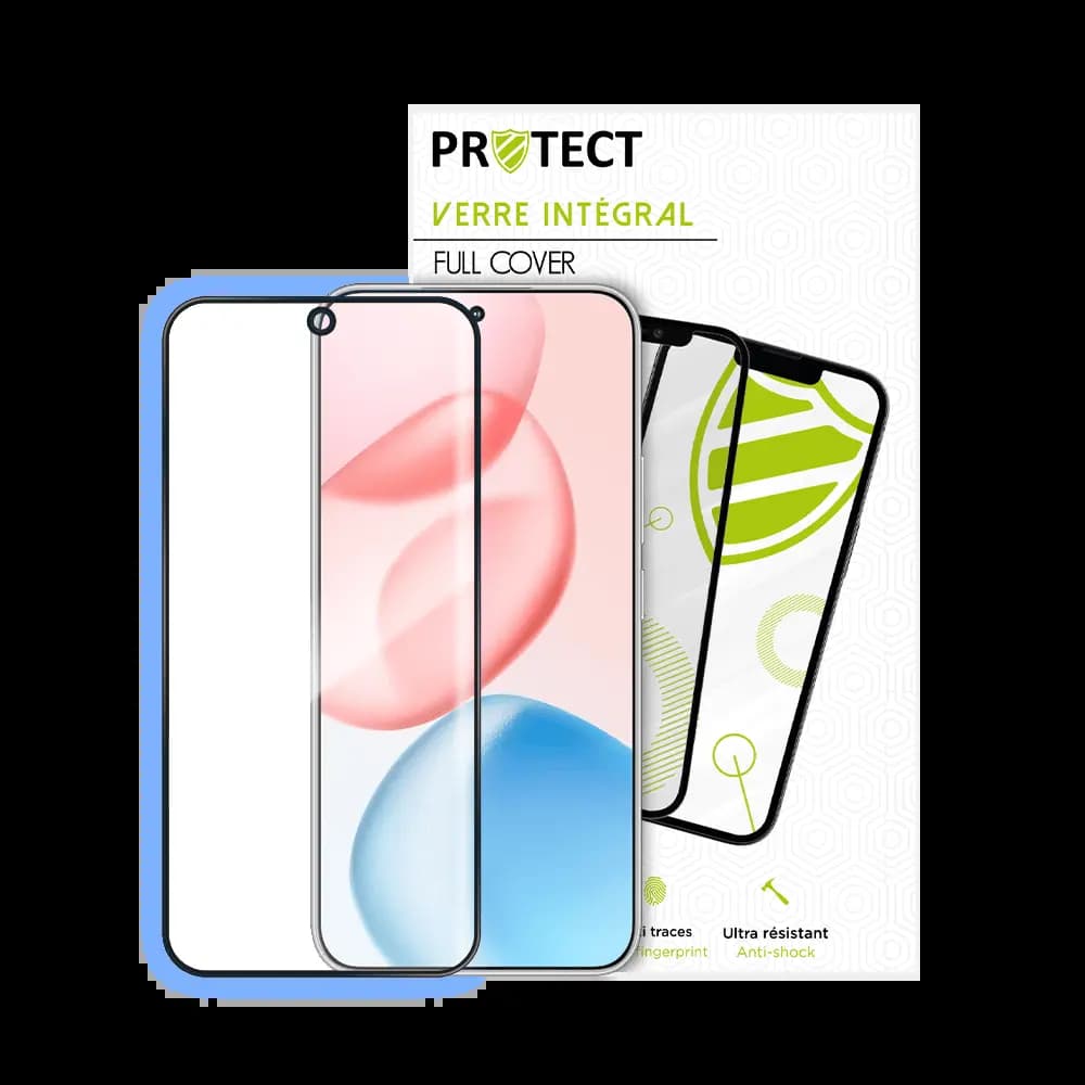 Verre trempé intégral 5D 9H – protection écran Honor 400 5G – PROTECT Noir - Vue 16